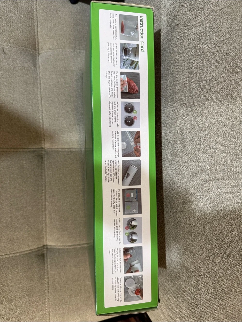 NWT Food Vacuum Sealer with Bags